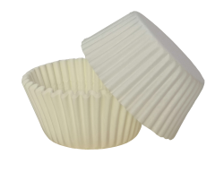 110 mm standard white paper cupcake cups liners ; 50*30 / 45*37 mm white cupcake cases