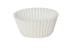 105 mm middle food paper cupcake cups ; 50*27 mm white cupcake cases
