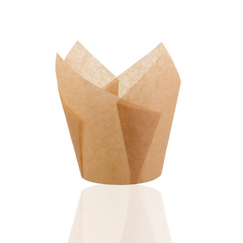 150 mm Middle grease proof paper Muffin Tulip Baking Cups
