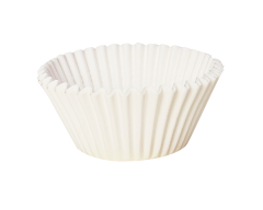 114 mm standard white paper cupcake cups liners ; 50*32 / 45*34 mm white cupcake cases