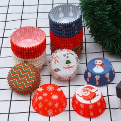 Christmas Father baking cups