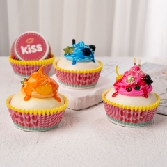 baking cups oil proof kiss foodpaper cupcake liner