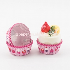 Ice cream pattern cupcake liners