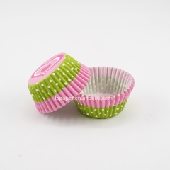 Heart pattern cupcake liners