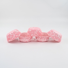 pink color cupcake liners