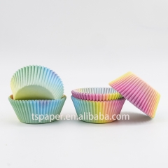 Colorful cupcake liners