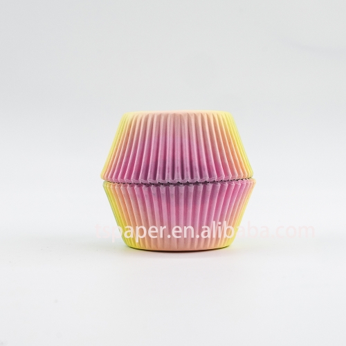 Colorful cupcake liners