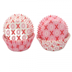 XO cupcake liners