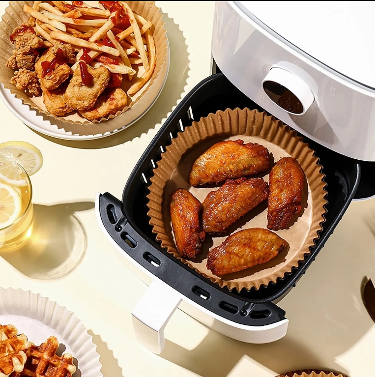 Square Party Kitchen Placemat Air Fryer Liner