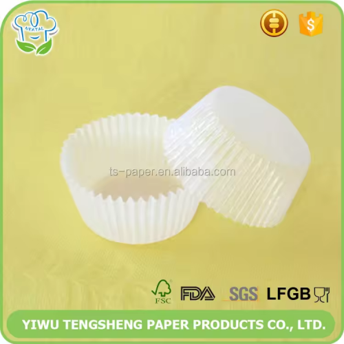 white color translucency paper cupcake liners