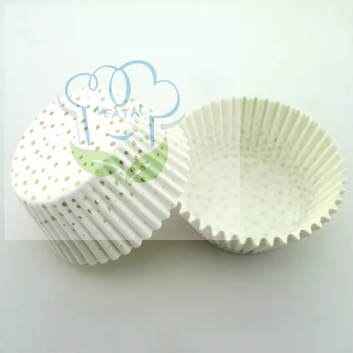 gold dot cupcake liners paper Baking Cups cupcake cupcake liner