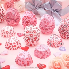 Valentine's Day design cupcake liners