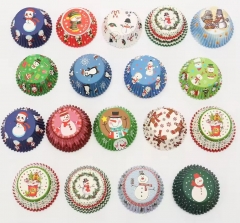 Christmas cupcake liners