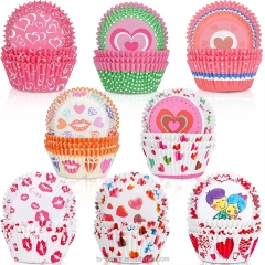 Valentine's Day design cupcake liners