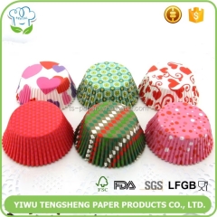 Different styles cupcake liners