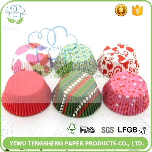 Different styles cupcake liners