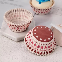 heart cupcake liners