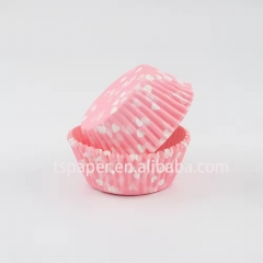 white heart cupcake liners