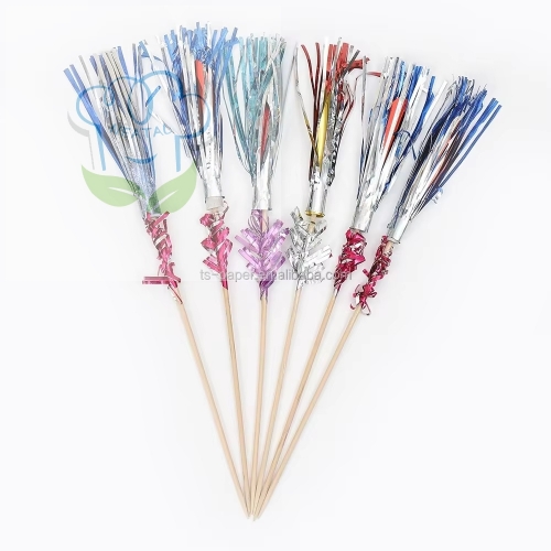 Metal Tassel Toothpick Flag