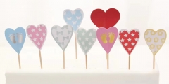 Heart Cake Topper