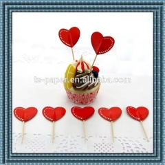 red love Cake Topper