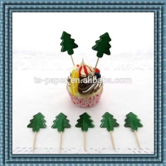 green tree Cake Topper