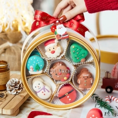 round shaped cupcake cases