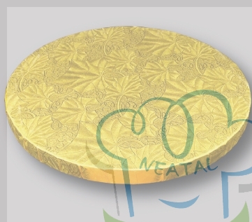 25cm round shaped cake board