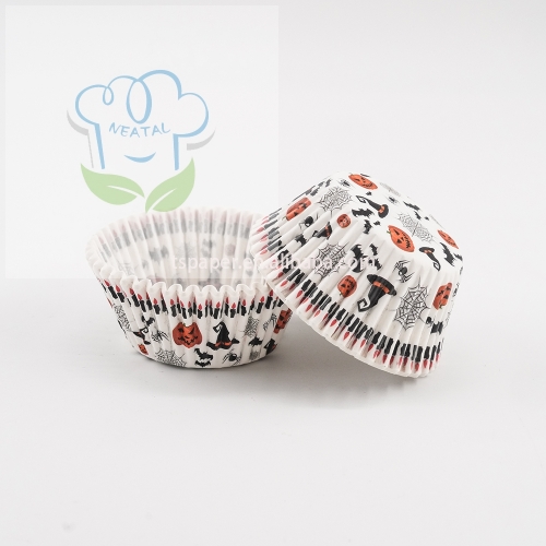 Halloween series cupcake liners