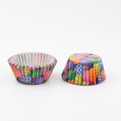 colorful cupcake liners